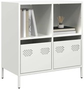 Aparador 68x39x73,5 cm aço laminado a frio branco