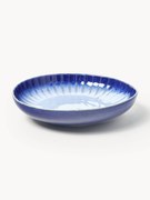 Pratos de sopa artesanais com vidrado reativo Vinci, conjunto de 4