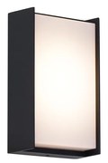 Candeeiro de parede exterior moderno preto incl. LED IP65 - Packet Moderno