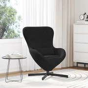 vidaXL Poltronas, Recliners e Cadeiras Sofá Preto Standard