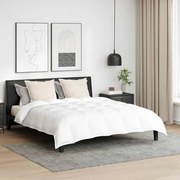 vidaXL Conjunto de Edredom com travesseiro 3 pcs Branco Pena de ganso
