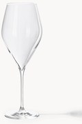 Copos de vinho tinto de cristal Silvio, conjunto de 4