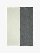 Manta em linho artesanal com franjas Pila