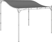 Outsunny Cobertura de reposição para pérgola Toldo para cobertura de terraço Lona de reposição para pavilhão 3 x 3 m 298x293 cm Cinza escuro | Aosom Portugal