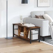 vidaXL Estante Carvalho Defumado 102 x 32 x 40,5 cm Madeira processada