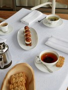 Toalha de mesa em tecido jacquard de algodão Paradia