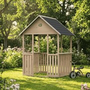 Casa de brincar para crianças Panorama 100 madeira natural