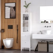 Móvel Blank com Vitrine - Design Rústico