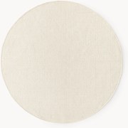 Tapete redondo de lã artesanal Amaro