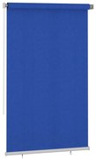 Estore de rolo para exterior PEAD 140x230 cm azul