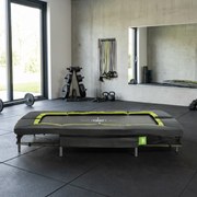 Trampolim desportivo retangular Silhouette 153 x 214 cm - preto
