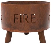 Braseira Fulla cor ferrugem 88030