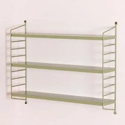 Estante De Parede Modular Emine Verde Cáqui - Sklum