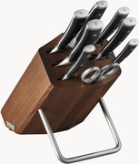 Bloco de facas em madeira de faia Classic Icon, conjunto de 8