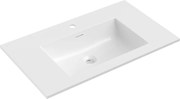 Mexen Otis lavatório embutido na bancada 81 x 46,5 cm, branco brilho - 25188000