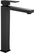 Mexen Uno torneira alta para lavatório, preto - 71410-70