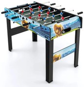 Mesa de matraquilhos de 94 cm para crianças com painel de avaliação e pernas amovíveis para sala de jogos, festas e matraquilhos 94 x 51 x 68,5 cm