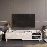 Móvel TV Parion – Branco – 165x35x41 cm