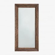Espelho De Parede Retangular Juvira Em Madeira Reciclada 110 X 220 Cm - Sklum