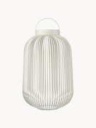 Candeeiro de mesa LED portátil para exterior Lito, Alt 49 cm
