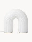 Candeeiro de mesa LED regulável com estrutura canelada Vuelta, vários tamanhos