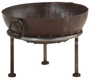 vidaXL Braseira rústica Ø40 cm ferro