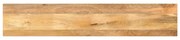 vidaXL Tampo de mesa retangular 180x30x2,5 cm mangueira maciça