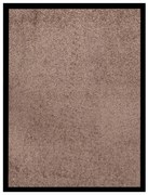 vidaXL Tapete de porta 40x60 cm castanho