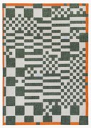 Tapete lavável em jacquard para interior e exterior Chess