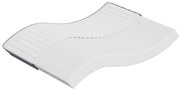 vidaXL Colchão de espuma médio suave 140x200 cm