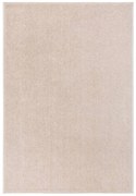 vidaXL Tapete de pelo curto 160x230 cm bege-escuro