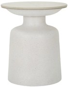 MESA FUSH BRANCA Ø 40X47 CM