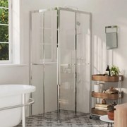 vidaXL Cabine de duche ESG 90x70x180 cm