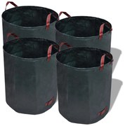 vidaXL Saco de Lixo Verde 45 x 76 cm Polipropileno