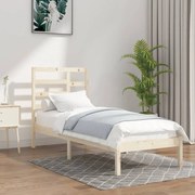 Estrutura de cama solteiro 90x190 cm madeira maciça