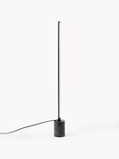 Candeeiro de pé LED com base em mármore Shelby