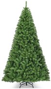 Árvore de Natal artificial de 5/6/7,5 pés com pinhas
