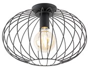 Candeeiro de Teto Inteligente Preto Incl. Wifi G95 - Margarita