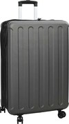 vidaXL Mala com bloqueio Cinzento escuro 50 x 30 x 76 cm Plástico ABS