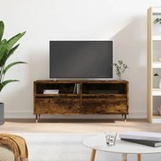 vidaXL Móvel p/ TV 100x34,5x44,5 cm derivados madeira carvalho fumado