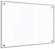 vidaXL Painel anti-salpicos cozinha 70x50 cm vidro temp. transparente