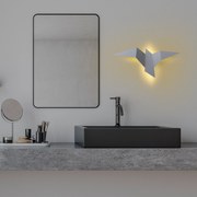 Candeeiro de Parede Pacali – Cinzento – 56x14x24 cm