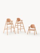 Cadeira alta 3 em 1 em madeira de faia Growing Green