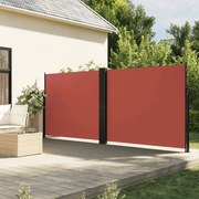 vidaXL Toldo lateral retrátil 160x1000 cm terracotta