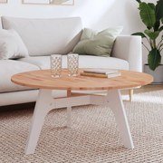 vidaXL Tampo de mesa redondo Ø90x1,5 cm madeira de faia maciça