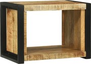 vidaXL Cubo de Parede Castanho 55 x 35 x 40 cm Madeira de manga maciça
