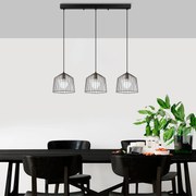 Candeeiro de Teto Cat – Preto Antigo – 96 x 26 x 121 cm