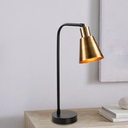 Candeeiro de Mesa Emek – Preto – 28 x 17 cm