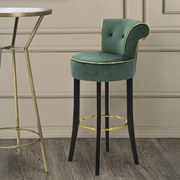 BANCO DE BAR LUXY 46X48X96 CM VERDE