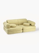 Sofá de brincar modular em teddy para crianças artesanal Sugar